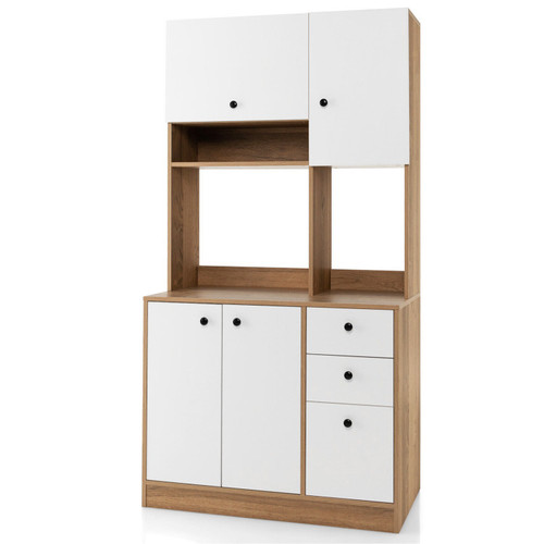 Inch kitchen pantry with 3 - inch,
